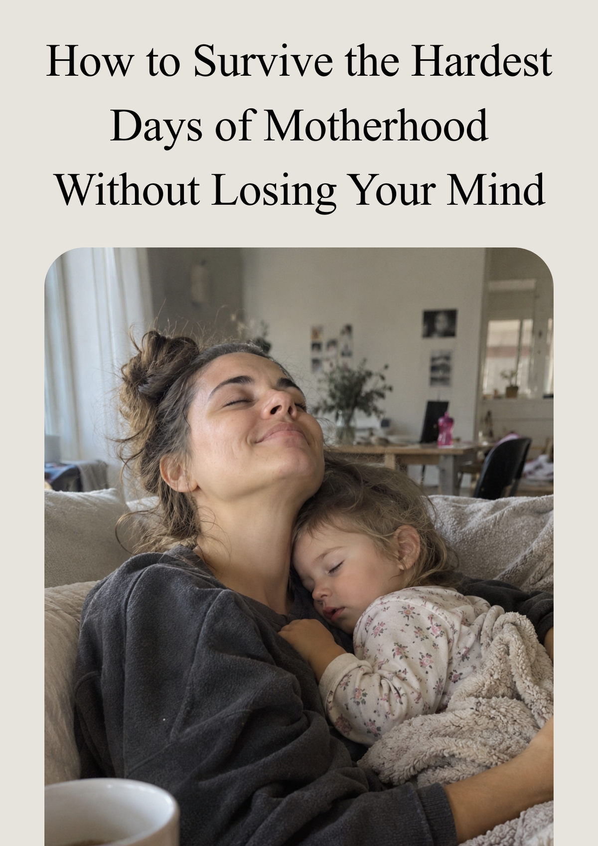 How to Survive the Hardest Days of Motherhood Without Losing Your Mind